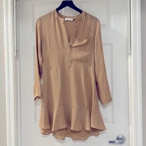 A.L.C. Nude Silk Dress